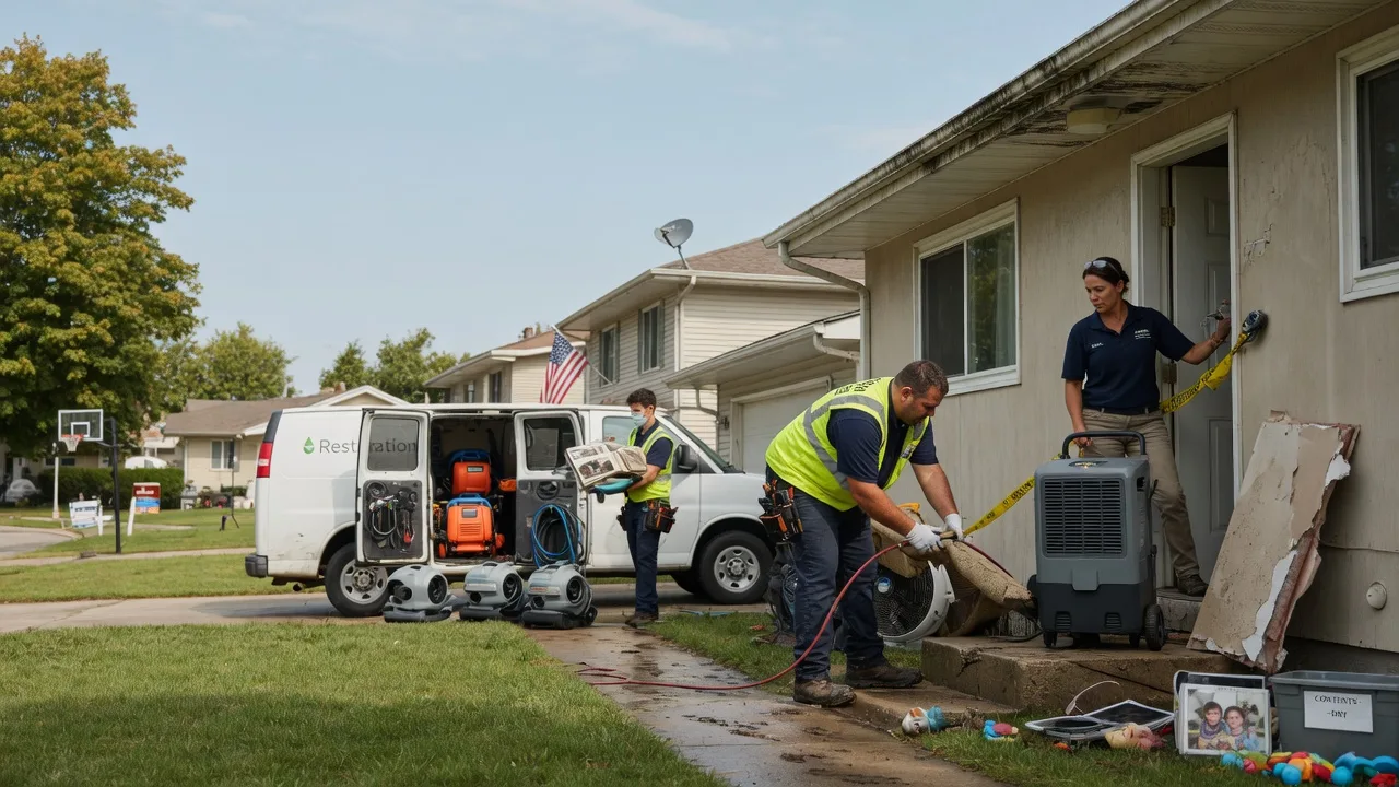 Water Damage Restoration in Fillmore, IL near me